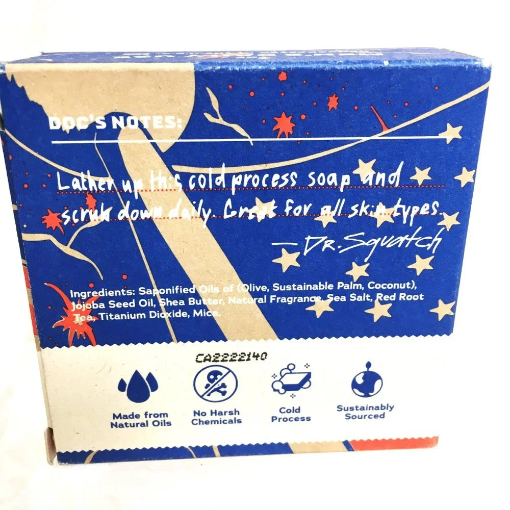 DR. Squatch Freedom Fresh Limited Edition Bar Soap - 5oz.